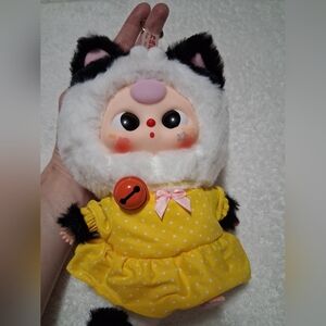 Baby Three Kitten Wardrobe Plush Keychain Pendant/bag charm (Boba 👀)